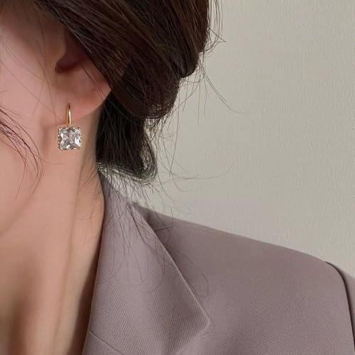 Gixaxak 18K Weißgold überzogene CZ Zirkonia simulierte Diamant quadratische Ohrstecker schwarz vergoldet Zirkon Ohrringe 925 Sterling Silber Moissanit Ohrstecker Weißgold überzogen Ohrringe, Sterling Gixaxak 18K Weißgold überzogene CZ Zirkonia simulierte Diamant quadratische Ohrstecker schwarz vergoldet Zirkon Ohrringe 925 Sterling Silber Moissanit Ohrstecker Weißgold überzogen Ohrringe, Sterling von Gixaxak