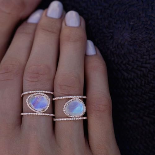 Gixaxak Bohemia Unregelmäßiger Mondstein Ring 14 Karat Roségold plattiert Zirkon Ring 14 Karat Gold Mondstein Ring Opal Diamant Ring Transparent Elegant Mondstein Verlobung Cocktail Hochzeit Band Gixaxak Bohemia Unregelmäßiger Mondstein Ring 14 Karat Roségold plattiert Zirkon Ring 14 Karat Gold Mondstein Ring Opal Diamant Ring Transparent Elegant Mondstein Verlobung Cocktail Hochzeit Band von Gixaxak