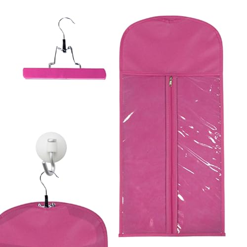 GjnjfdF Perücken-Organizer, Haarverlängerungshalter - Perückenaufbewahrung für Haarteile,Aufbewahrungshalter für Haarteile, Tasche für Haarverlängerungen mit Aufhänger, staubdichte Perückentasche für von GjnjfdF