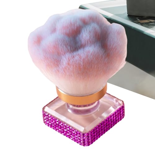GjnjfdF Puderpinsel | Nagelpuder Entferner Pinsel | Multifunktions Pinsel Für Maniküre & Make-up Mit Reinigungsfunktion von GjnjfdF