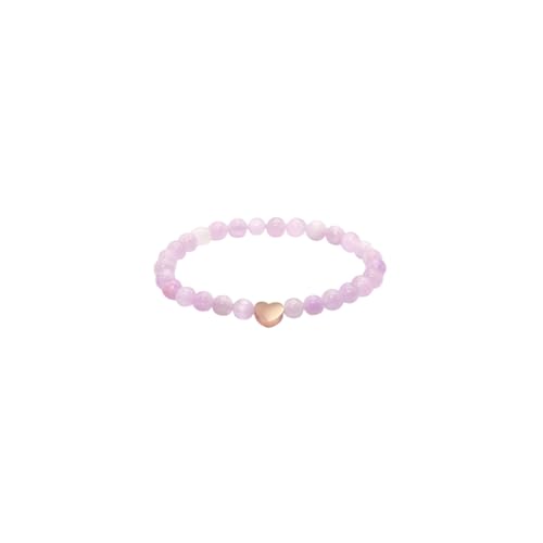 Gkaopi Naturstein Armband für Damen 6mm Edelstein Perlen Armband Elastisch Perlenarmband Chakra Armbänder Geschenk Schmuck für Tochter Mutter Schwester Freundin von Gkaopi