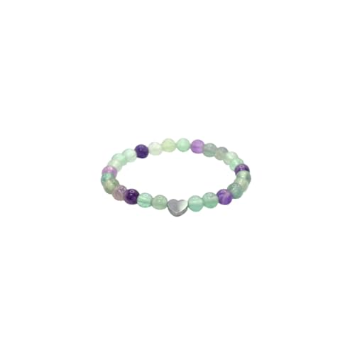 Gkaopi Naturstein Armband für Damen 6mm Edelstein Perlen Armband Elastisch Perlenarmband Chakra Armbänder Geschenk Schmuck für Tochter Mutter Schwester Freundin von Gkaopi