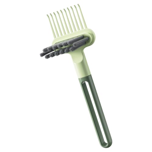 GkgWuxf Comb Cleaner | 2 In 1 Kamm Haarentfernungs Reinigungs Tool | Rutschfeste Styling Hilfsmittel für Tägliches Makeup Salon Friseure Frauen Zuhause Reise Badezimmer von GkgWuxf