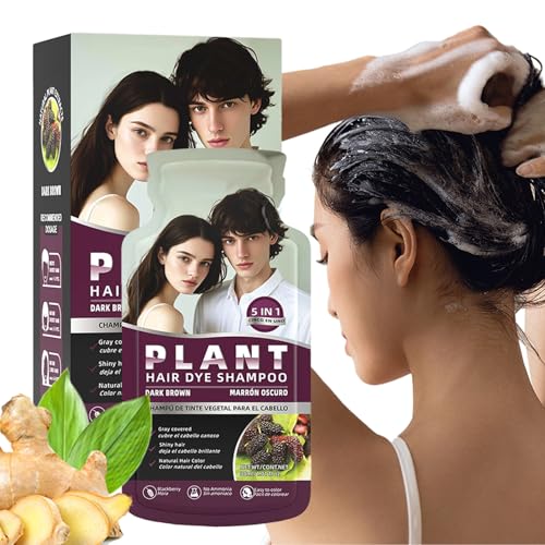 GkgWuxf Haarfärbemittel Blasenform - 10 Stück Schonende Haarfarbe - Grauabdeckende Creme für Studenten Jugendliche Männer Anfänger Stylingbegeisterte Salon & Zuhause von GkgWuxf