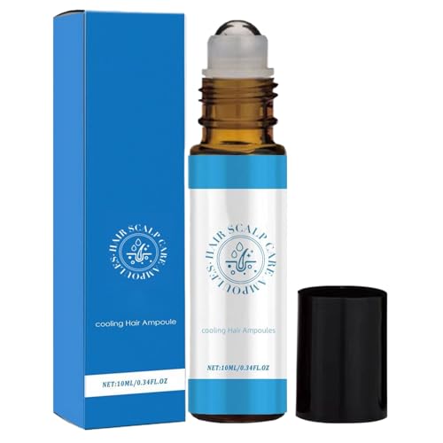 GkgWuxf Haarwuchs Öl,10ml Haarwurzel Roll On Aktivator - Nicht fettende verdickende Wurzellösung für Frauen und Männer zur Pflege der Haarfollikel für Reise, Spa und Zuhause von GkgWuxf