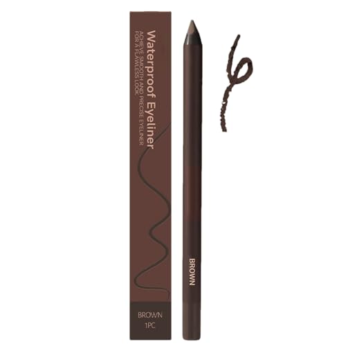 GkgWuxf Wasserdichte Schwarze Eyeliner | Schwarzer Wasserdichter Kajalstift,Hochpigmentiert Und Langanhaltend Für Natürlichen Look Für Frauen Mädchen Bei Tanzabend Party Auftritt von GkgWuxf
