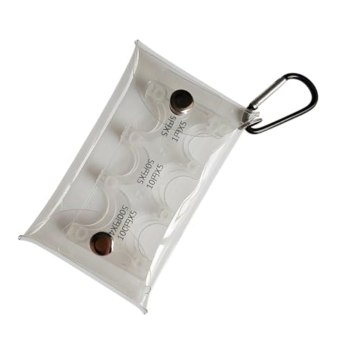 GkgWuxf Yen Münzenhalter - Kleingeld Organizer - Sortiertasche Mit Fächern Für Geldbörse Reise Einkauf Damen Herren von GkgWuxf