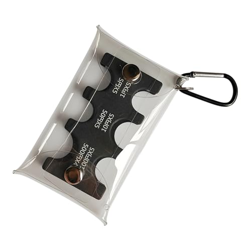 GkgWuxf Yen Münzenhalter | Tragbarer Rechteck Münzenhalter,Sorter Mit 6 Fächern Tragbare Tasche Für Geldbörse Damen Herren Reisen von GkgWuxf