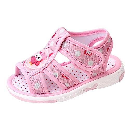 Schuhe Kleinkind Süß und Elegant Barfußschuhe Kinder rutschfest Kinder Schuhe Flache Schuhe Sportsandalen Sommerschuhe Minimalschuhe mit Klettverschluss, Gr. 20-25 von Gkojhj