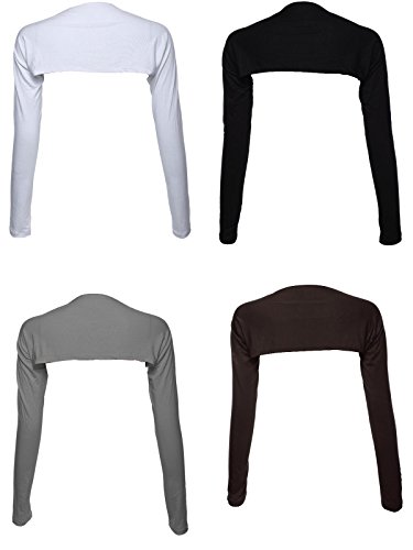 GladThink 4 X Frauen muslimischen Modal Islam Armabdeckung Bolero Set No.2 von GladThink