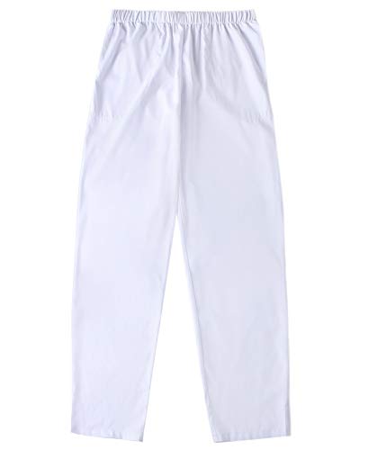 GladThink Herren Muslim Araber Mittlerer Osten Hose Weiß XXXL von GladThink