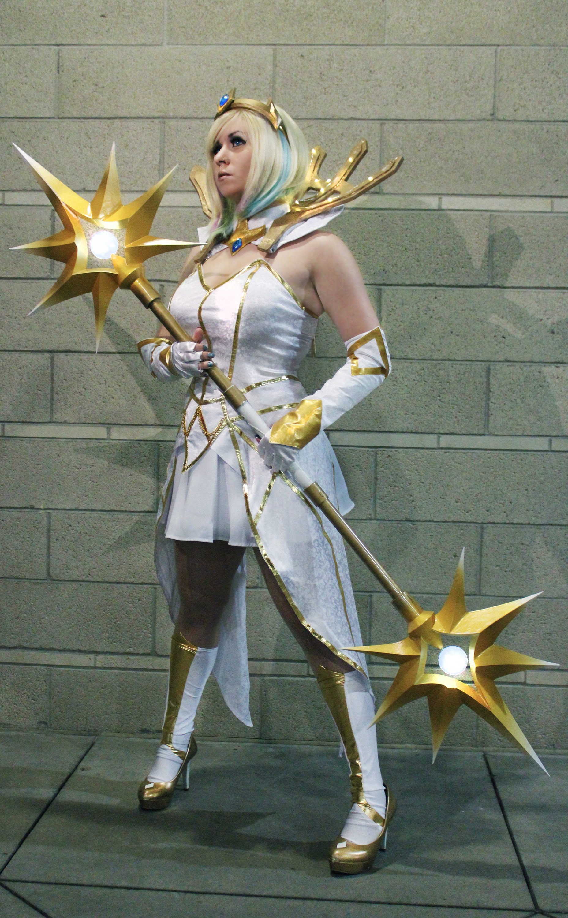 Elementalist Lux - Light Staff 3D Gedrucktes Kit von GladlyInfiniteLLC