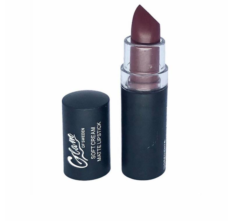 Glam Of Sweden Lippenstift Soft Cream Matte Lipstick 07-Rebel 4g von Glam Of Sweden