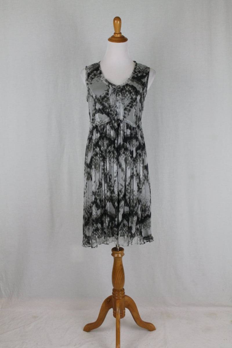 Et Compagnie Paris Reinseide Chiffon Bauernkleid Lagenlook Kleid Y2K Fr40 M 8 von GlamArchive2