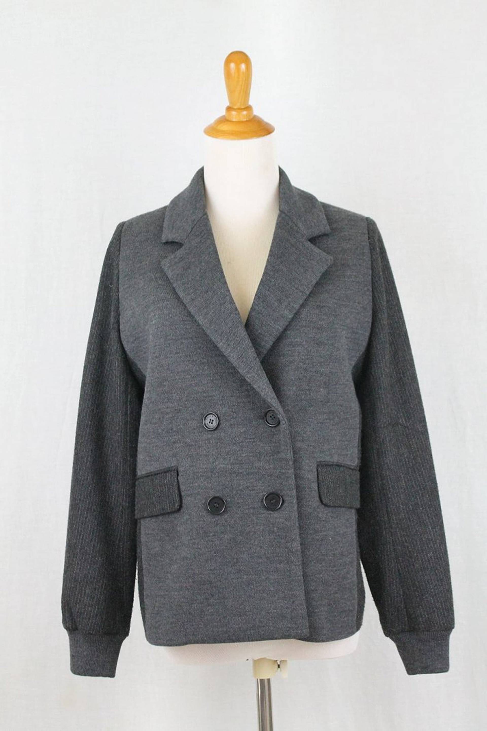 Vintage Paul & Joe Sister Doppelbrust Wolle Blend Jacke von GlamArchive2