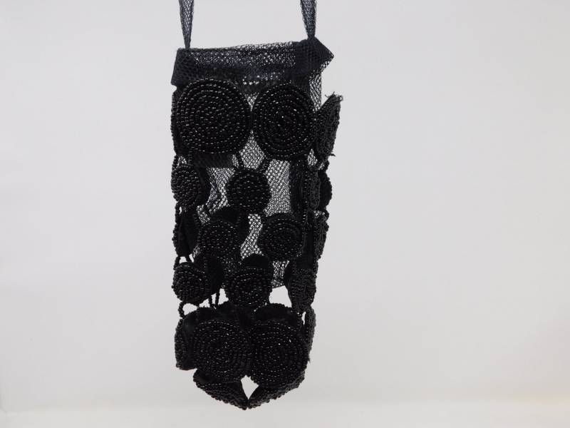 Tasche, Perlentasche Von Rottonrok von Glamantiquiter