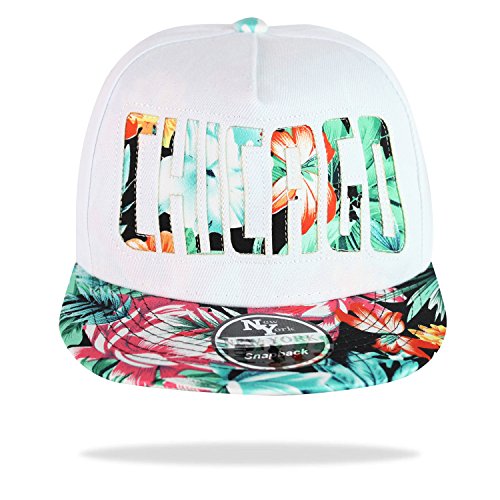 Glamexx24 Cap Herren Damen Snapback Cap: Flat Brim Kappe, Baseballkappe für Männer und Frauen, Unisex Outdoor-Sport Basecap Größenverstellbar von Glamexx24