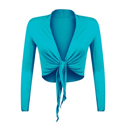 Glamexx24 Damen Bolero Bolero Strickjacke Kurze Jacke Elegante Bolero Abendbolero Hochzeitsbolero Langarm Bolero von Glamexx24