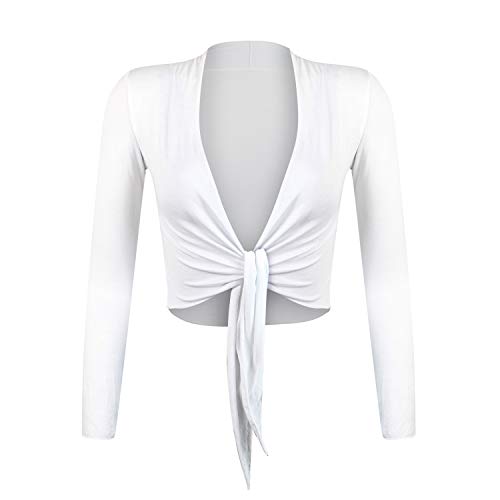 Glamexx24 Damen Bolero Bolero Strickjacke Kurze Jacke Elegante Bolero Abendbolero Hochzeitsbolero Langarm Bolero von Glamexx24