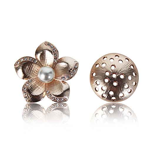 Glamexx24 Damen Brosche Schmuck Magnet Anhänger Button - Damen Brosche für Kleider Schals Ponchos Kleidung Modeschmuck von Glamexx24