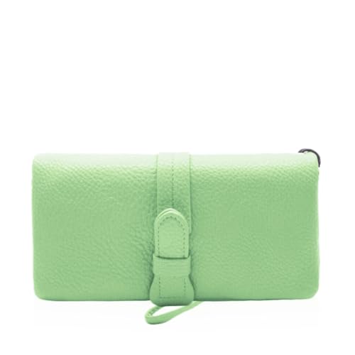 Glamexx24 Damen Geldbörse, Kunstleder Portemonnaie Frauen Münzfach mit Zipper Brieftasche, Kreditkartenetui Geldbeutel mit Mehreren Fächern von Glamexx24