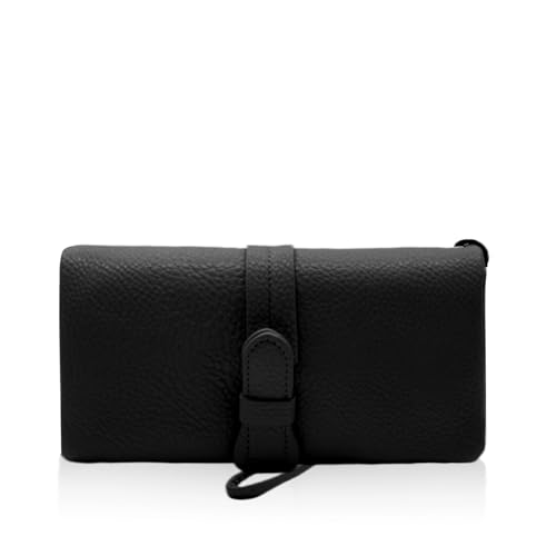 Glamexx24 Damen Geldbörse, Kunstleder Portemonnaie Frauen Münzfach mit Zipper Brieftasche, Kreditkartenetui Geldbeutel mit Mehreren Fächern von Glamexx24