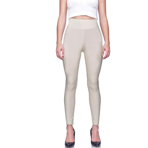 Glamexx24 Damen Kunstleder High Waist Leggings Skinny Hose Leder-Optik Treggings von Glamexx24