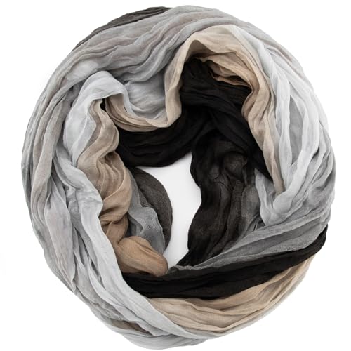 Glamexx24 Damen Schal Leichter Schlauchschal Loop Schal Halstuch Tuch Weich und angenehm auf der Haut von Glamexx24