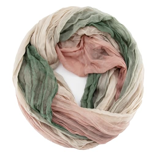 Glamexx24 Damen Schal Leichter Schlauchschal Loop Schal Halstuch Tuch Weich und angenehm auf der Haut von Glamexx24