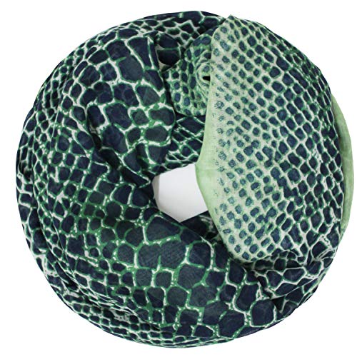 Glamexx24 Damen Schal Leo Muster Langschal Loop Schlauchschal Tuch XXL Loopschal Mädchen Animal Print Tuch von Glamexx24