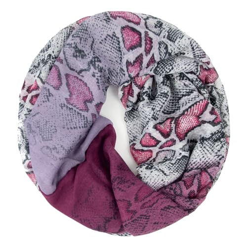 Glamexx24 Damen Schal Leo Muster Langschal Loop Schlauchschal Tuch XXL Loopschal Mädchen Animal Print Tuch von Glamexx24