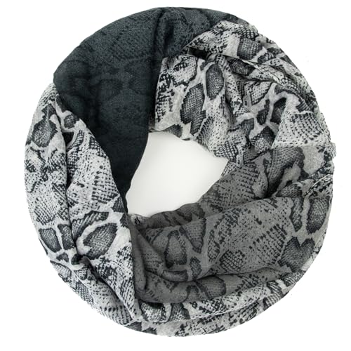 Glamexx24 Damen Schal Leo Muster Langschal Loop Schlauchschal Tuch XXL Loopschal Mädchen Animal Print Tuch von Glamexx24