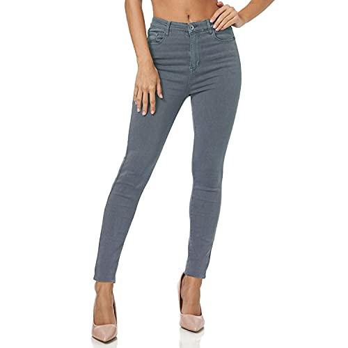 Glamexx24 Damen Skinny Fit Jeans High-Waist Strecht Hose von Glamexx24