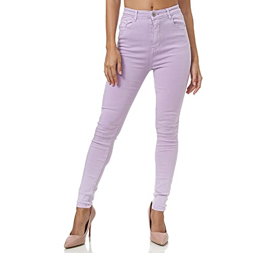 Glamexx24 Damen Skinny Fit Jeans High-Waist Strecht Hose von Glamexx24