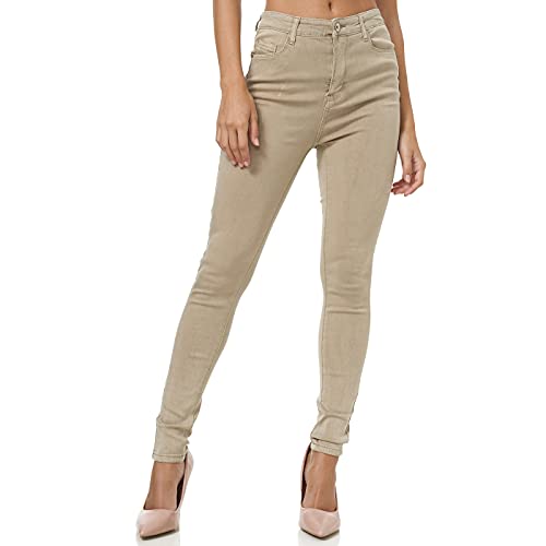 Glamexx24 Damen Skinny Fit Jeans High-Waist Strecht Hose von Glamexx24