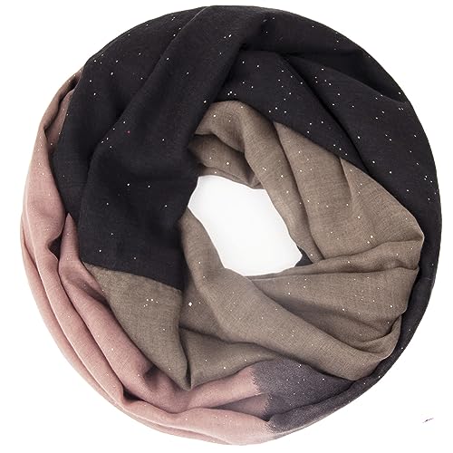 Glamexx24 Damen schal leichter Langschal Loop Schlauchschal Tuch Viele Farben von Glamexx24