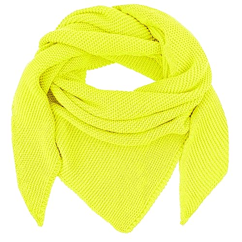 Glamexx24 Damenschal Herrenschal Halstuch dreieckstuch damen Warmer Strickschal in viele Farben aus Italien Weicher angenehm zu tragen von Glamexx24