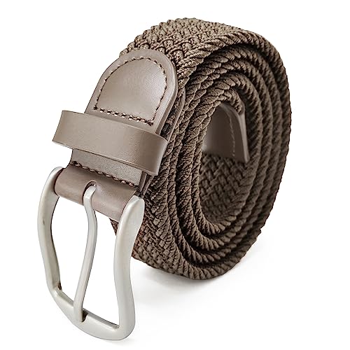 Glamexx24 Elastischer Gürtel für Herren Damen: Unisex Stretchgürtel Geflochtener Dehnbarer Stoffgürtel, Breite 3.5cm, Länge 90cm bis 155cm von Glamexx24