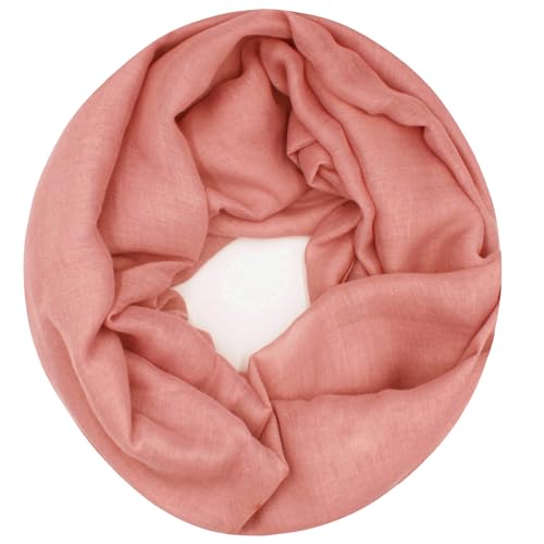 Glamexx24 Loop Schal Damen Schlauchschal Unifarbener Rundschal Halstuch für Frühling, Sommer, Herbst, Winter von Glamexx24