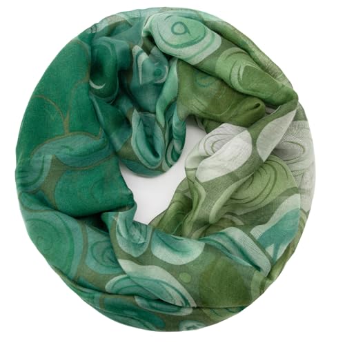 Glamexx24 Loop Schal Schlauchschal Leichter Damen Schal Mehrfarbig Rundschal Halstücher Sommerschal Loopschal Halstuch von Glamexx24