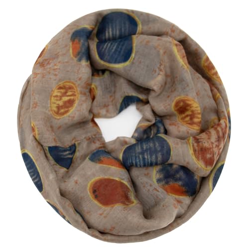 Glamexx24 Loop Schal Schlauchschal Leichter Damen Schal Mehrfarbig Rundschal Halstücher Sommerschal Loopschal Halstuch von Glamexx24