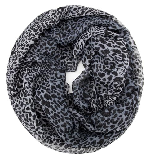 Glamexx24 Loop Schal Schlauchschal Leichter Damen Schal Mehrfarbig Rundschal Halstücher Sommerschal Loopschal Halstuch von Glamexx24