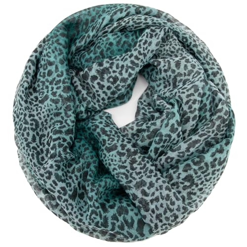 Glamexx24 Loop Schal Schlauchschal Leichter Damen Schal Mehrfarbig Rundschal Halstücher Sommerschal Loopschal Halstuch von Glamexx24