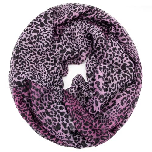Glamexx24 Loop Schal Schlauchschal Leichter Damen Schal Mehrfarbig Rundschal Halstücher Sommerschal Loopschal Halstuch von Glamexx24