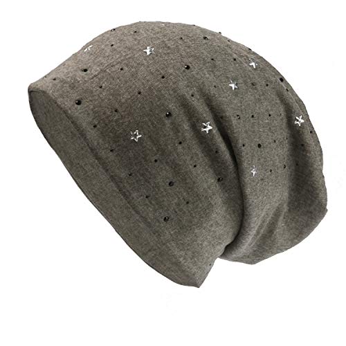 Glamexx24 Stern Long Beanie Mütze Unisex Stern Muster Hut warm und weich im Sommer Herbst und Winter von Glamexx24
