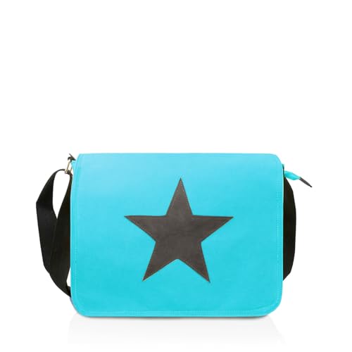 Glamexx24 Tasche Handtaschen mit Stern Muster, Schultertasche Umhängetasche Tragetasche Laptoptasche Messenger Bag für Arbeit Freizeit oder Schule von Glamexx24