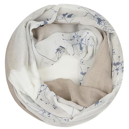 Glamexx24 Topstyle Schal Schlauchschal Damen Langschal mit Muster Loop schal Loopschal Tuch Halstuch Rundschal Leicht von Glamexx24