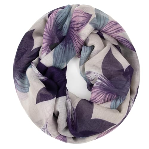 Glamexx24 Topstyle Schal Schlauchschal Damen Langschal mit Muster Loop schal Loopschal Tuch Halstuch Rundschal Leicht von Glamexx24