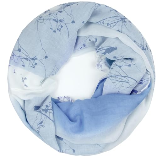 Glamexx24 Topstyle Schal Schlauchschal Damen Langschal mit Muster Loop schal Loopschal Tuch Halstuch Rundschal Leicht von Glamexx24