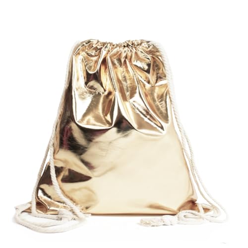 Glamexx24 Turnbeutel Rucksack Gymbag Gym Bag (Champagner, Onesize) von Glamexx24